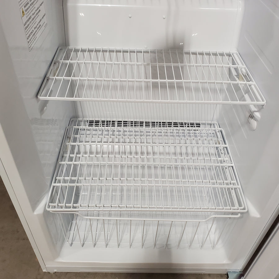 GE® 14.2 Cu. Ft. Frost-Free Garage Ready Upright Freezer in White 251311SD932 - FUF21QRRWW - Scratch & Dent (Moderate)