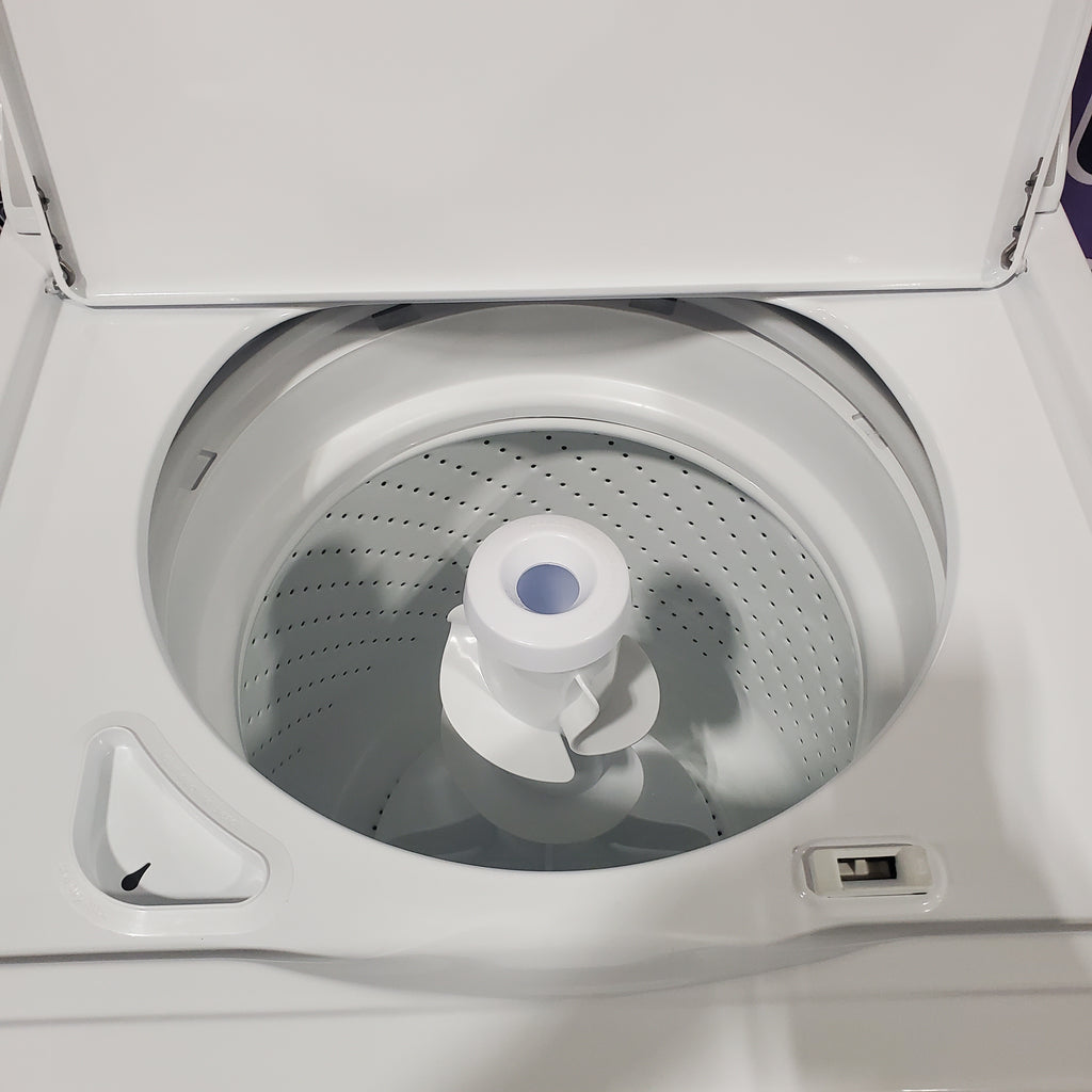Pictures of Whirlpool Top Load 3.5 Cu. Ft. Washer with Deep Water Wash Option WTW4816FW and Whirlpool Vented 7.0 Cu. Ft. Electric Dryer WED4815EW - Open Box - Neu Appliance Outlet - Discount Appliance Outlet in Austin, Tx
