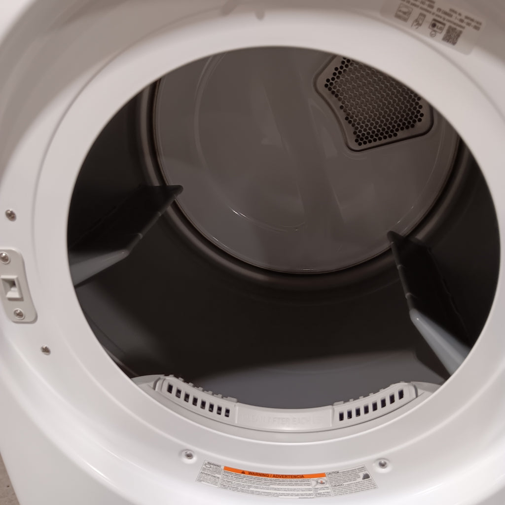 Pictures of LG 7.4 cu. ft. ENERGY STAR Electric Vented Dryer with Sensor Dry and SmartThinQ Technology 25133SD421 - DLE3400W - Open Box - Neu Appliance Outlet - Discount Appliance Outlet in Austin, Tx