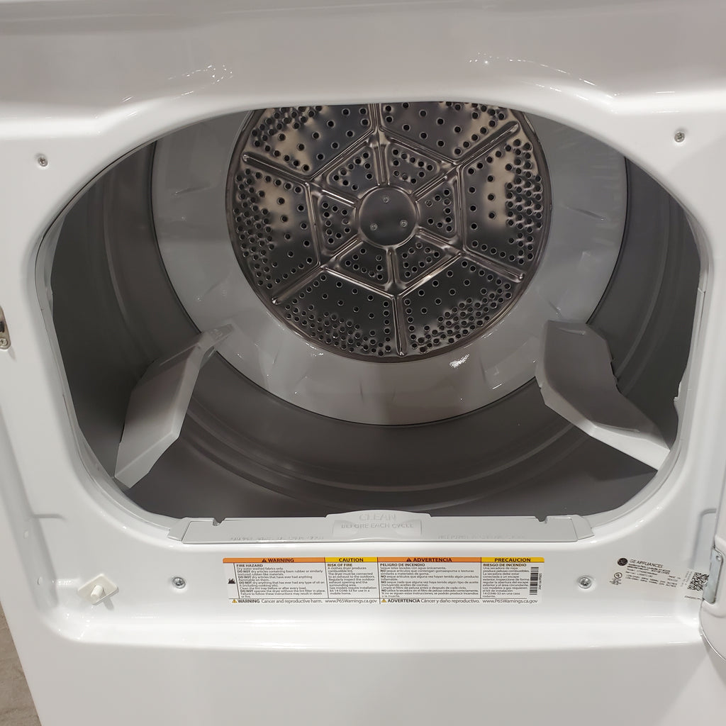 Pictures of Hotpoint® 4.0 cu. ft. Capacity Washer with Cold Plus and Water Level Control HTW265ASWWW - Scratch & Dent (Minor) and Hotpoint® 6.2 cu. ft. vented Electric Dryer with Auto Dry 16140 - HTX26EASWWW - Scratch & Dent (Minor) - Neu Appliance Outlet - Discount Appliance Outlet in Austin, Tx