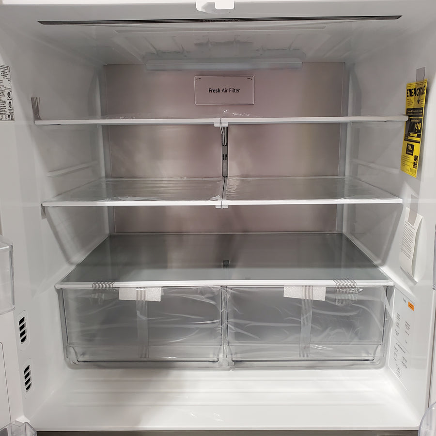 LG 29 cu. ft. Smart Standard-Depth MAX™ 4-Door French Door Refrigerator with Full-Convert Drawer™ in Print Proof Stainless Steel LF29H8330S - Scratch & Dent (Minor)