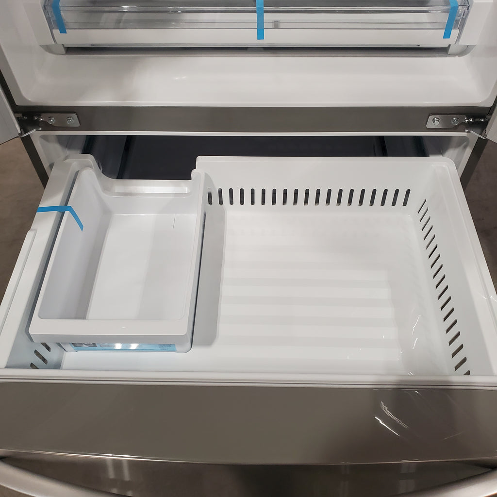 Pictures of LG 27.8-cu ft 4-Door French Door Refrigerator with Dual Ice Maker in Fingerprint Resistant Steel 22SD025 - LRMXS2806S - Open Box - Neu Appliance Outlet - Discount Appliance Outlet in Austin, Tx