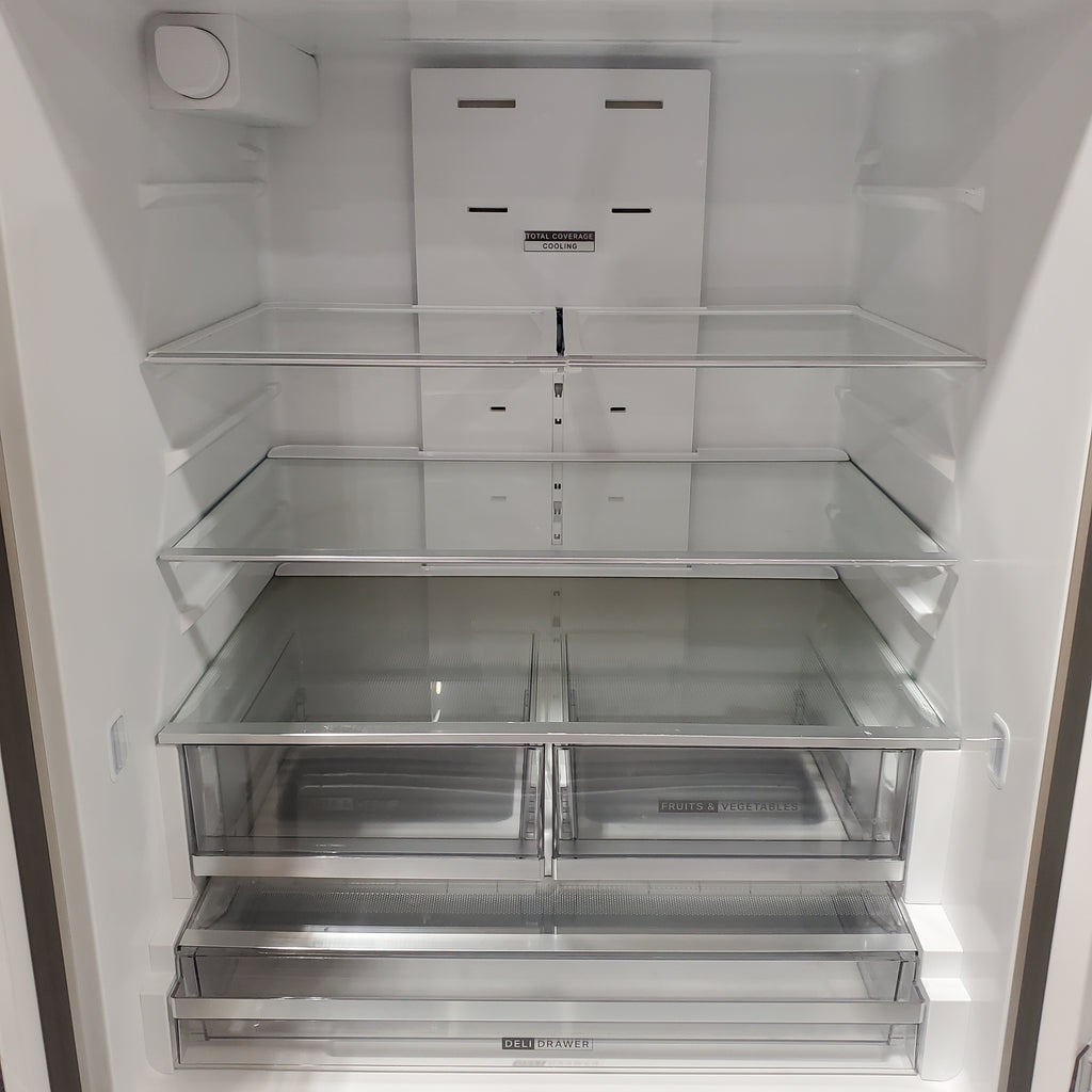 Whirlpool French Door 31 Cu. Ft. Refrigerator with Total Coverage Cooling in Fingerprint Resistant Stainless Steel 25137SD703 - WRFF3136SZ - Scratch & Dent (Minor)