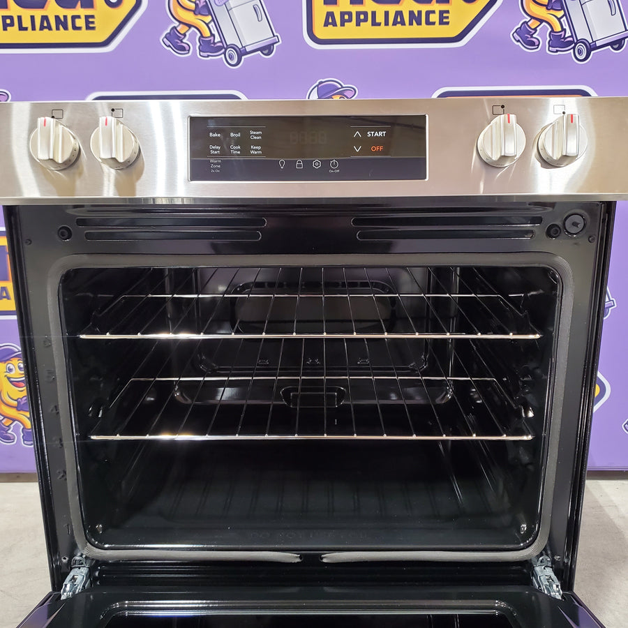 Frigidaire Stainless Steel Electric Range with Steam Clean and Even Bake Technology 20533SD672 - FCFE3062AS - Scratch & Dent (Minor)