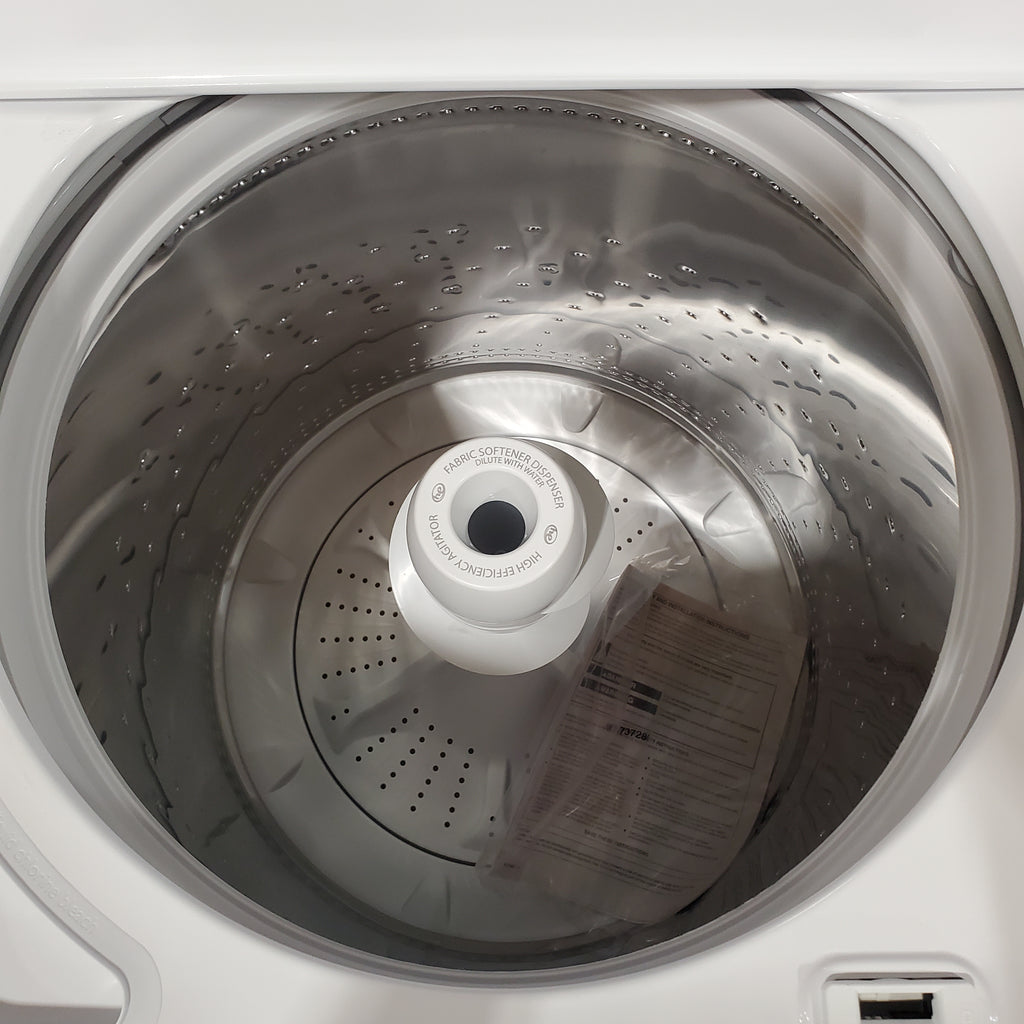 Whirlpool 3.8 cu. ft. White Top Load Washing Machine with Soaking Cycles WTW4855HW - Scratch & Dent (Minor)