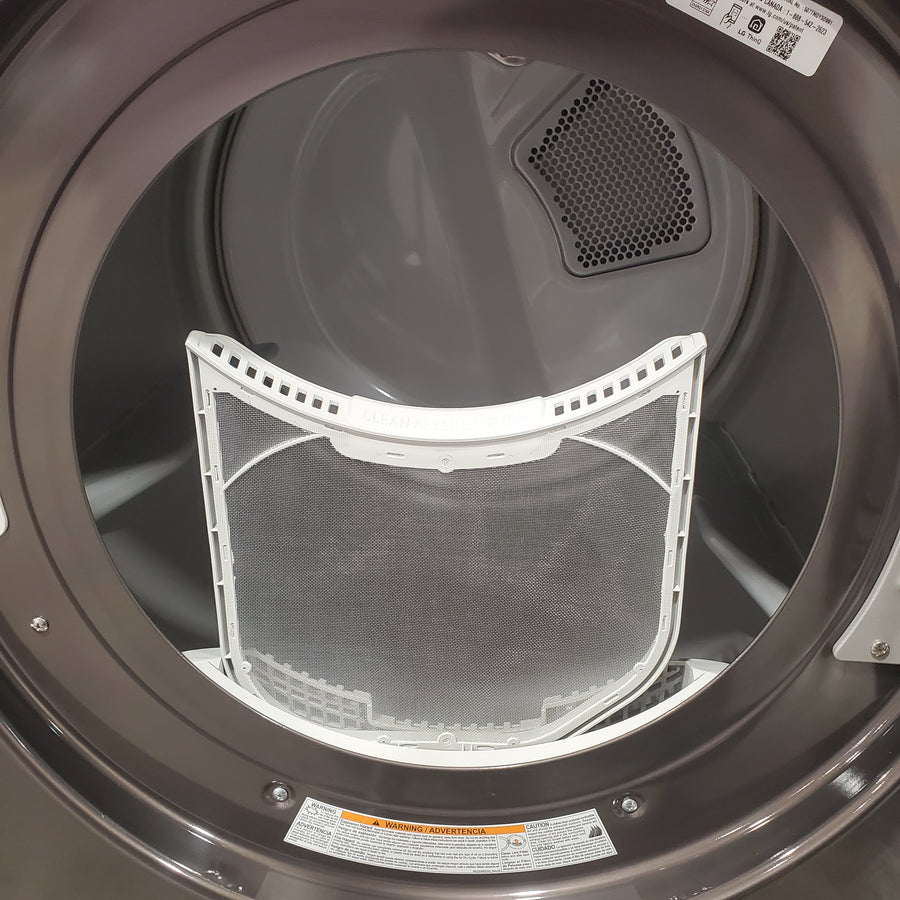 LG Front Load 4.5 Cu. Ft. Washer with TurboWash 360 Technology WM4000HBA - Scratch & Dent (Minor) and LG Smart Wi-Fi Enabled Front Load Electric 7.4 Cu. Ft. Dryer with TurboSteam 16202 - DLEX4000B - Scratch & Dent (Major)