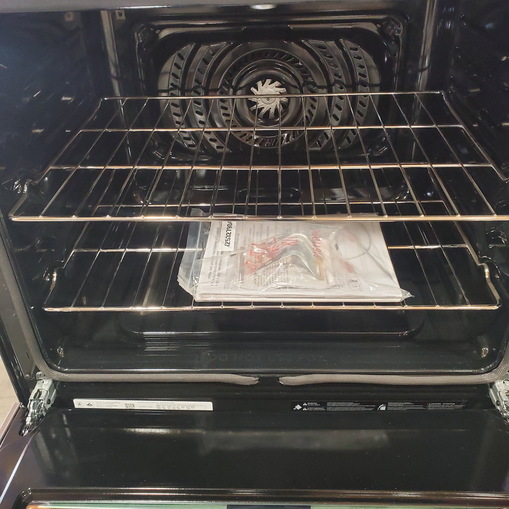 Frigidaire Gallery 6 cu. ft. 5 Burner Slide-In Gas Range with Total Convection and Air Fry in Smudge Proof Stainless Steel 3SD857 - GCFG3060BF - Open Box
