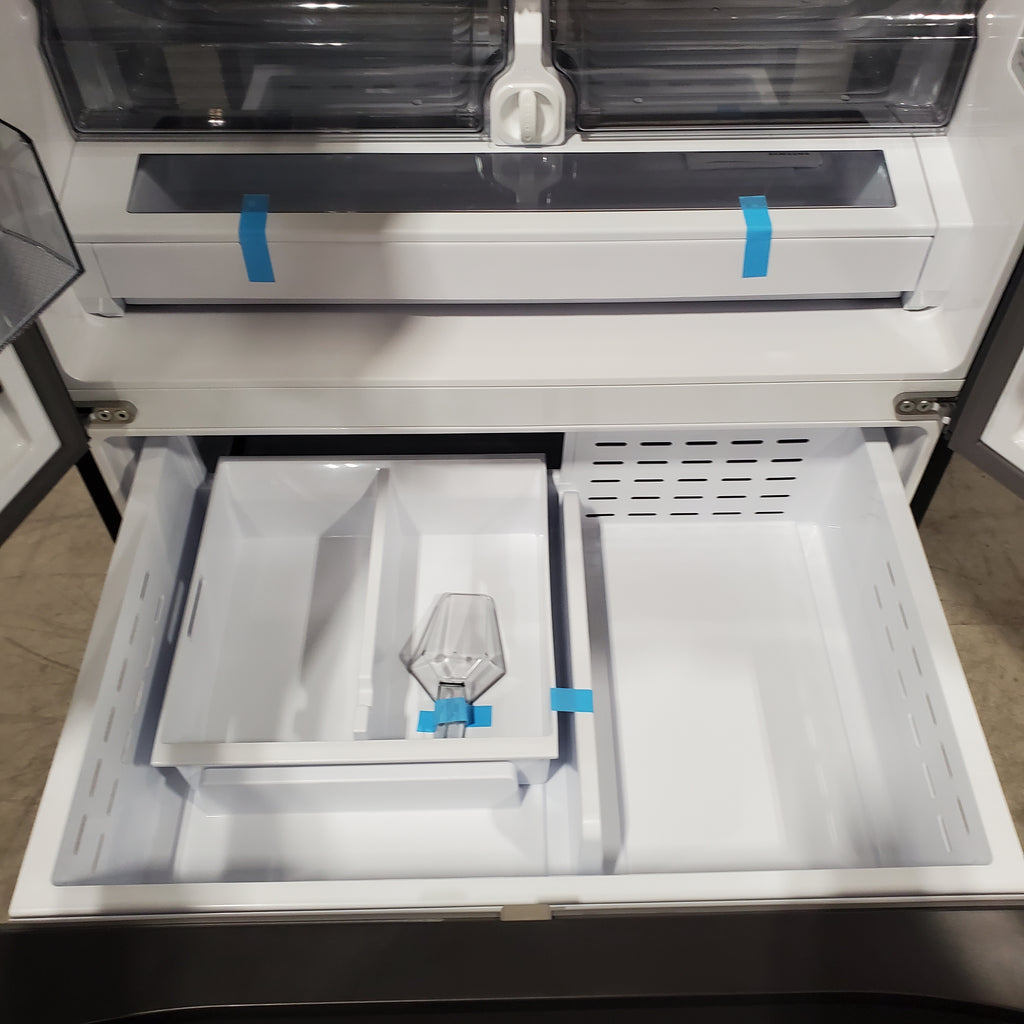 Pictures of Samsung 3-Door French Door in Matte Black Steel 4SD410 - RF32CG5400MTAA - Scratch & Dent (Minor) - Neu Appliance Outlet - Discount Appliance Outlet in Austin, Tx