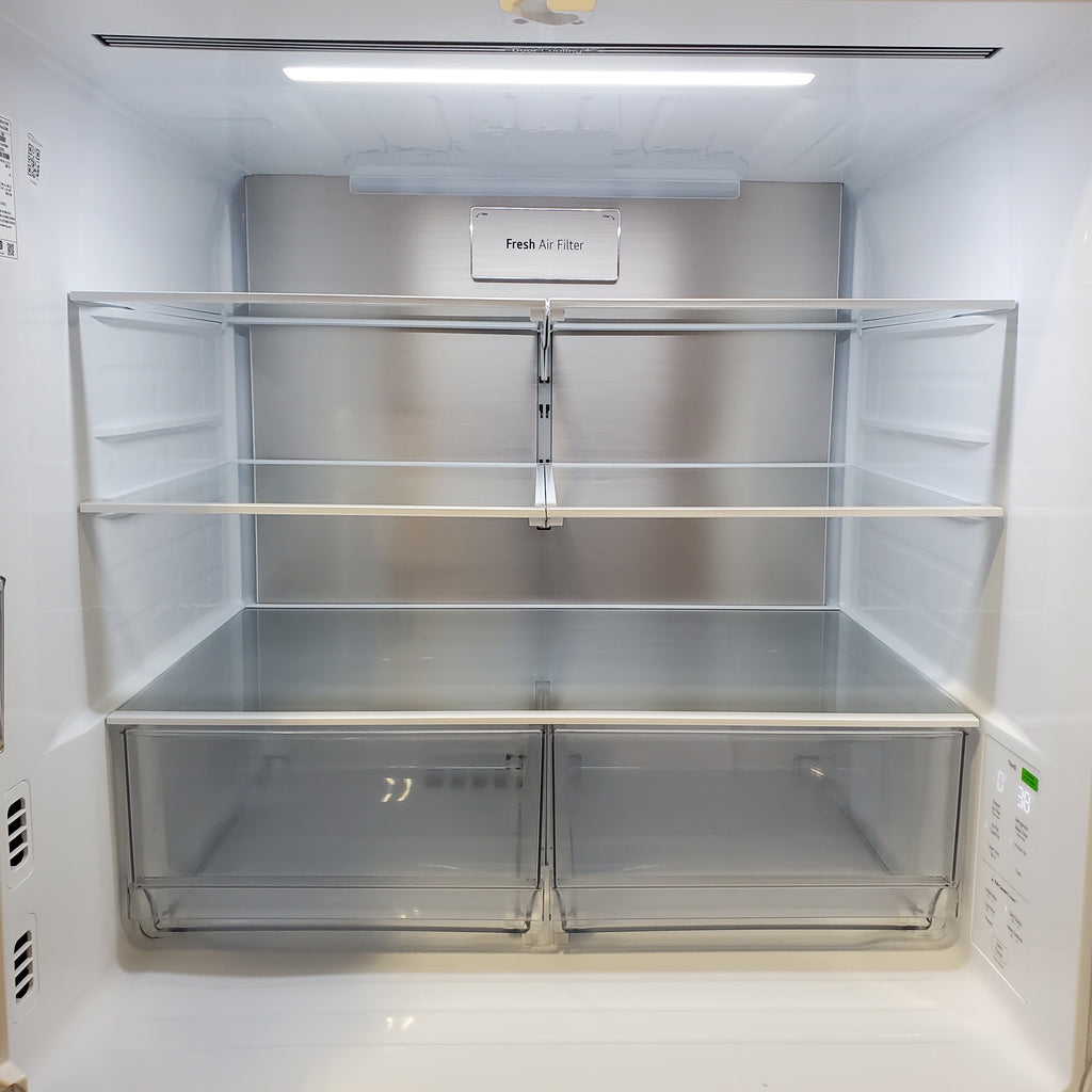 Pictures of LG 29 cu. ft. Smart InstaView® Door-in-Door® Standard-Depth MAX™ 4-Door French Door Refrigerator with MyColor™ 7SD306 - LF29S8365S - Scratch & Dent (Major) - Neu Appliance Outlet - Discount Appliance Outlet in Austin, Tx