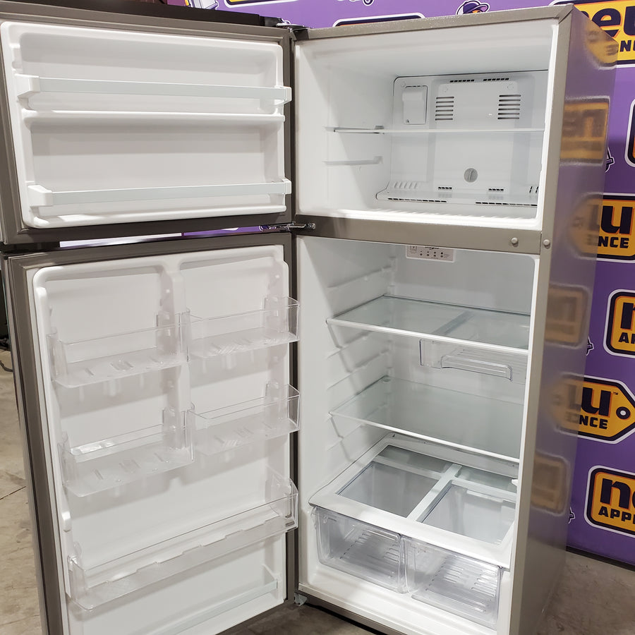 Whirlpool 18 Cu. Ft. 28" Wide Refrigerator in Stainless Steel 31134SD219 - WRT518SZFM - Scratch & Dent (Moderate)