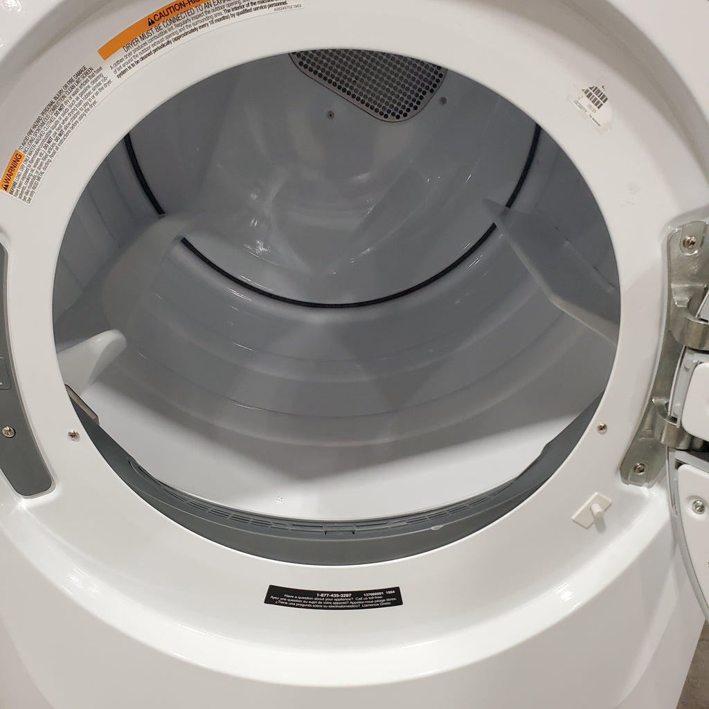 Pictures of Electrolux 300 Series 8.0 Cu. Ft. Electric Dryer 20SD021 - ELFE7337AW - Scratch & Dent (Minor) - Neu Appliance Outlet - Discount Appliance Outlet in Austin, Tx