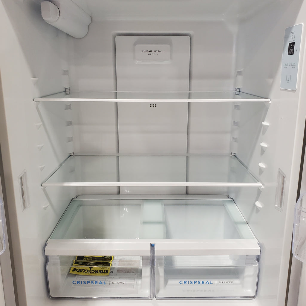 Pictures of Frigidaire 31" Wide 18 Cu. Ft. Counter-Depth French Door Refrigerator 20232SD621 - FRFG1723AV - Scratch & Dent (Major) - Neu Appliance Outlet - Discount Appliance Outlet in Austin, Tx