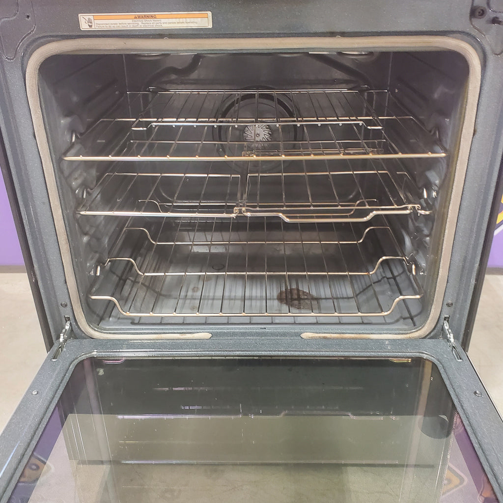 Pictures of Whirlpool Fingerprint Resistant Stainless Steel Glass Top 30 In. 5 Burner Electric 6.4 Cu. Ft. Freestanding Range with True Convection Cooking WFE770H0FZ - Certified Refurbished - Neu Appliance Outlet - Discount Appliance Outlet in Austin, Tx