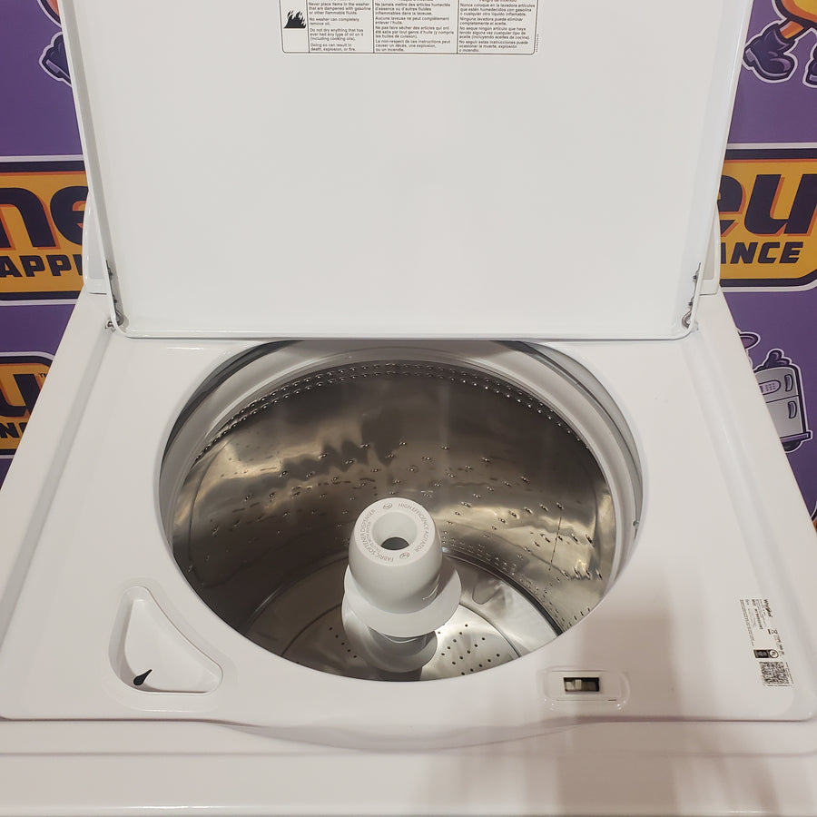 Whirlpool Top Load 3.8 Cu. Ft. Washer with Soaking Cycles 30133SD158 - WTW4955HW - Scratch & Dent (Minor)