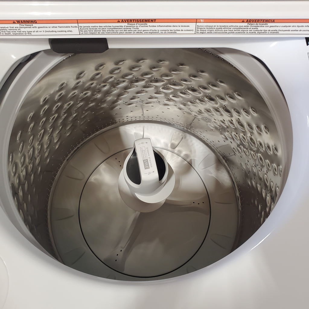 Pictures of Whirlpool White Top Load 4.7 Cu. Ft. Washer with 2-in-1 Removable Agitator WTW5057LW - Scratch & Dent (Minor) - Neu Appliance Outlet - Discount Appliance Outlet in Austin, Tx