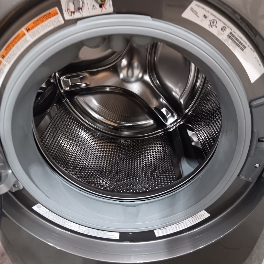 Electrolux Titanium Front Load 600 Series 4.5 Cu. Ft. Washer with Smartboost ELFW7637AT - Open Box and Electrolux Frontload Electric Steam Dryer 16287 - ELFE7537AT - Open Box
