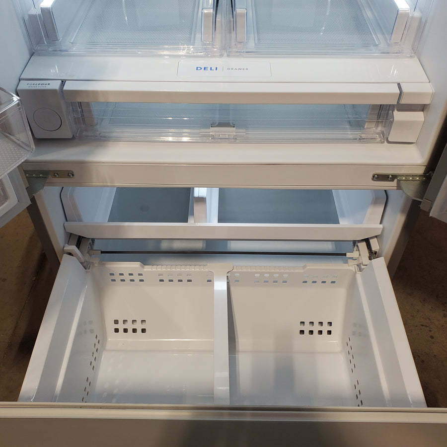 Frigidaire 28 Cu. Ft. French Door Refrigerator in Fingerprint Resistant Stainless Steel FRFS282LAF - Scratch & Dent (Moderate)