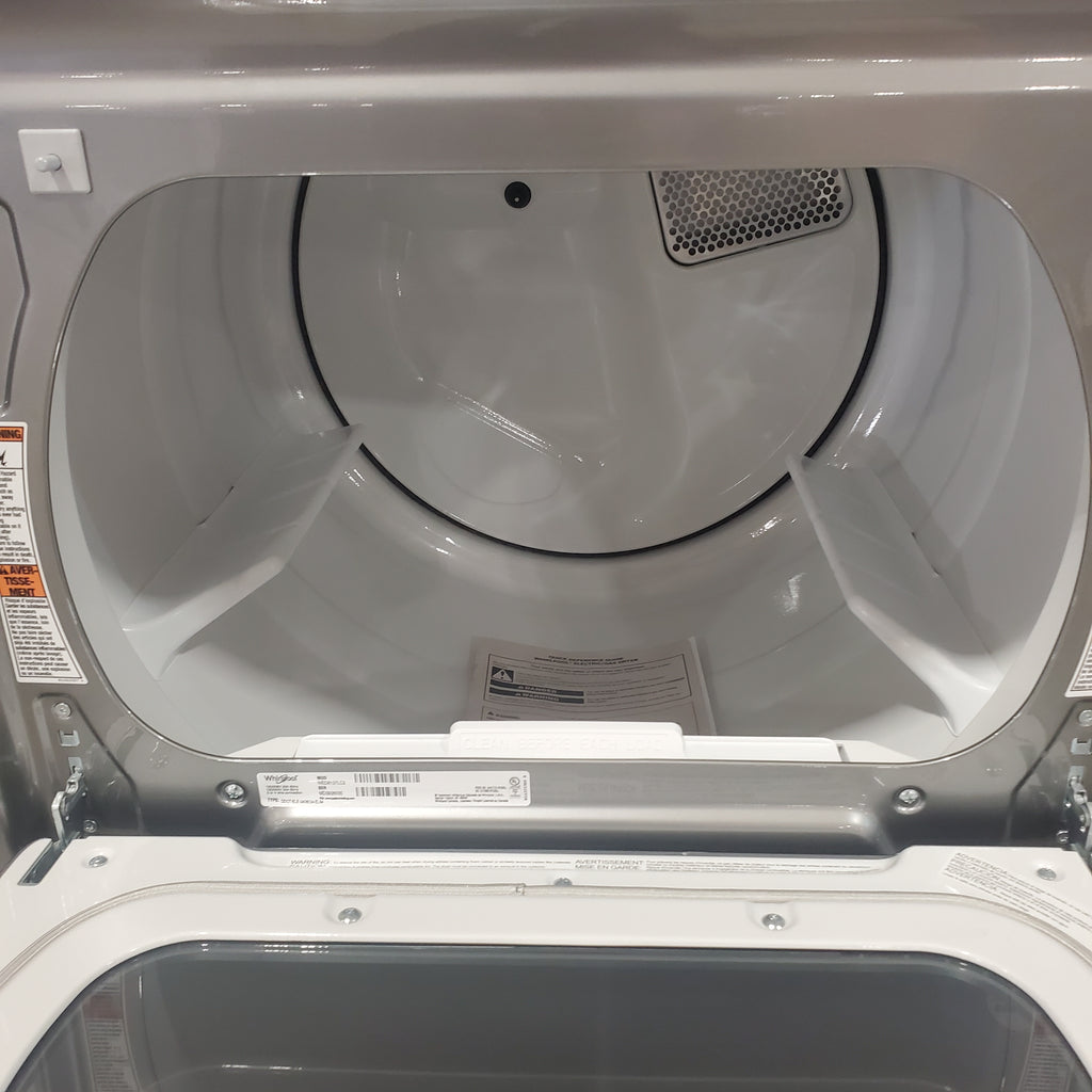 Whirlpool Top Load 5.2 Cu. Ft. Washer with Removable Agitator WTW8127LC - Scratch & Dent (Minor) and Whirlpool Electric 7.4 Cu. Ft. Dryer with Moisture Sensor 16060 - WED8127LC - Scratch and Dent (Minor)