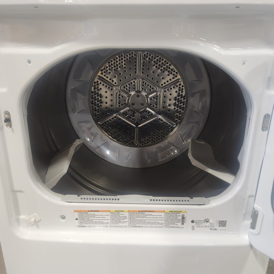GE® 7.2 cu. ft. Capacity aluminized alloy drum Electric Dryer with Sensor Dry