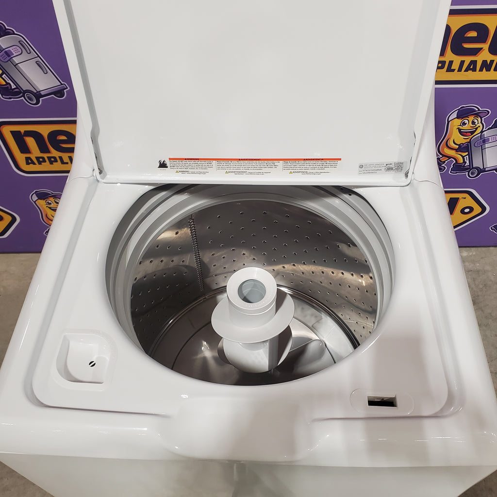 Pictures of Hotpoint® 4.0 cu. ft. Capacity Washer with Cold Plus and Water Level Control 25131SD293 - HTW265ASWWW - Scratch & Dent (Moderate) - Neu Appliance Outlet - Discount Appliance Outlet in Austin, Tx