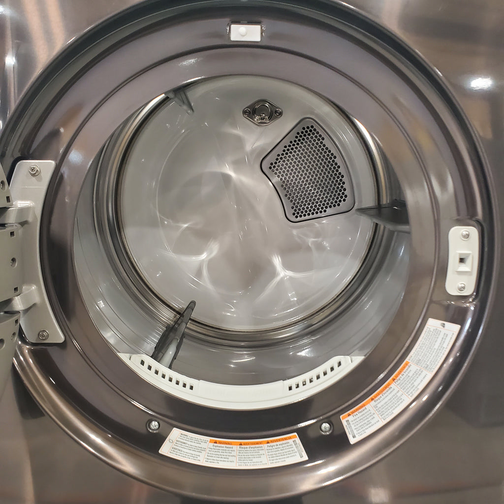 Pictures of Black Steel ENERGY STAR LG WashTower Stacked Laundry Center with 4.5 cu. ft. Washer and 7.4 cu. ft. Electric Dryer with Smart ThinQ Technology WKEX200HBA - Scratch & Dent - Minor - Neu Appliance Outlet - Discount Appliance Outlet in Austin, Tx