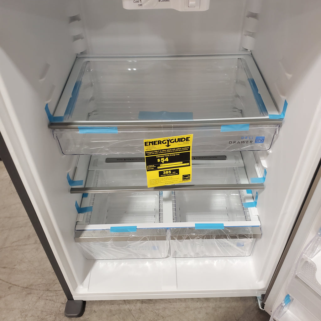 Frigidaire Gallery 20 Cu. Ft. 30-inch Wide Garage Ready Top Freezer Refrigerator in Stainless Steel 3SD1006 - GRTE2055AF - Scratch & Dent (Minor)