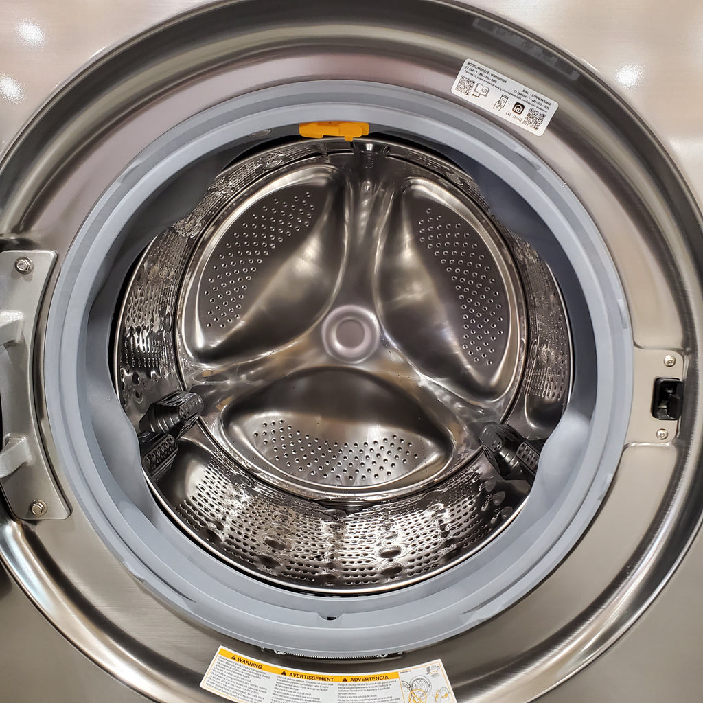 Pictures of LG 5.0 cu. ft. Mega Capacity Smart Front Load Washer with TurboWash® 360°, AI Sensing and Hybrid Electronic Controls with LCD Display 25CR179 - WM5800HVA - Scratch & Dent - Minor - Neu Appliance Outlet - Discount Appliance Outlet in Austin, Tx