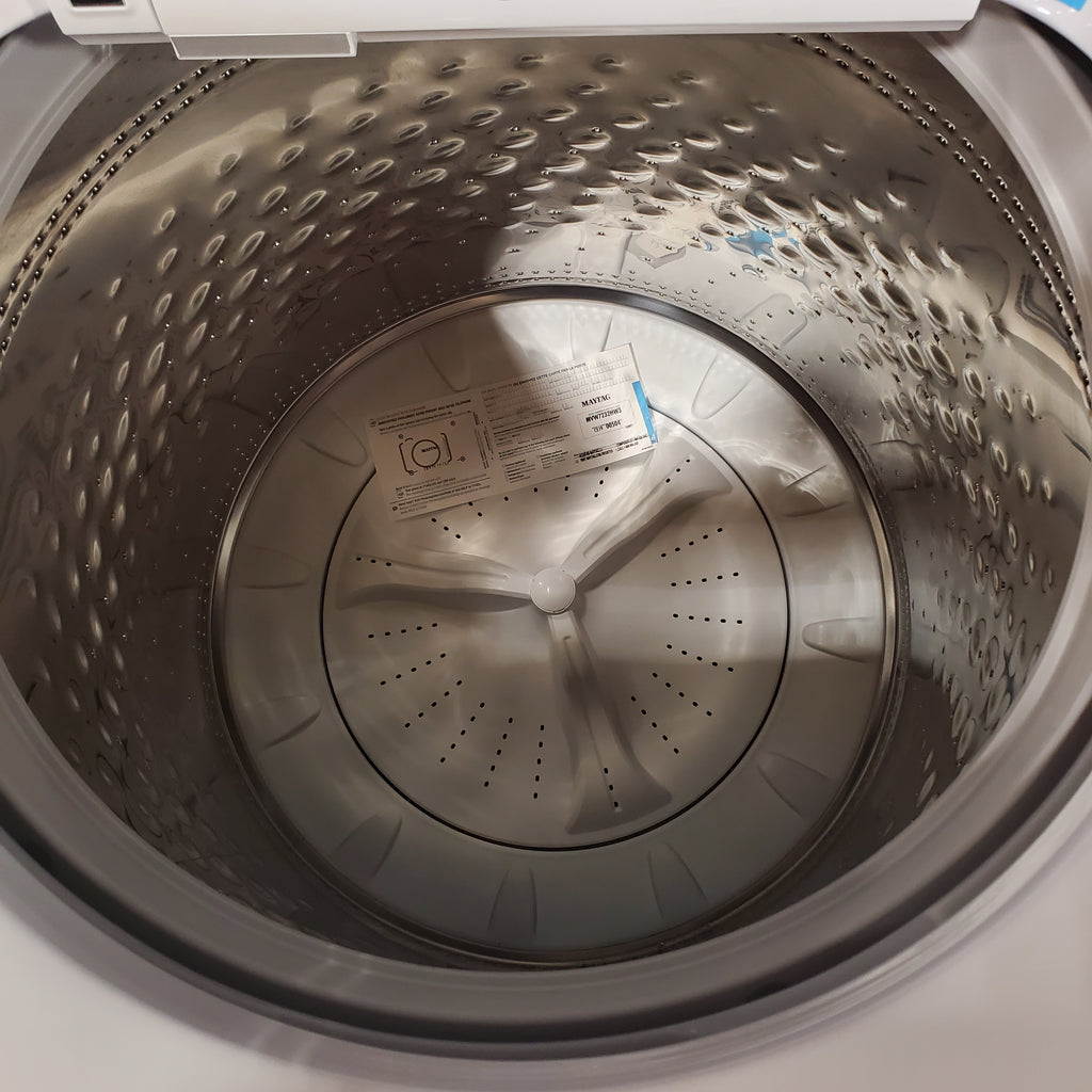 Pictures of Maytag 5.3 cu. ft. Smart Top Load Washer with Extra Power MVW7232HW3 - Open Box - Neu Appliance Outlet - Discount Appliance Outlet in Austin, Tx