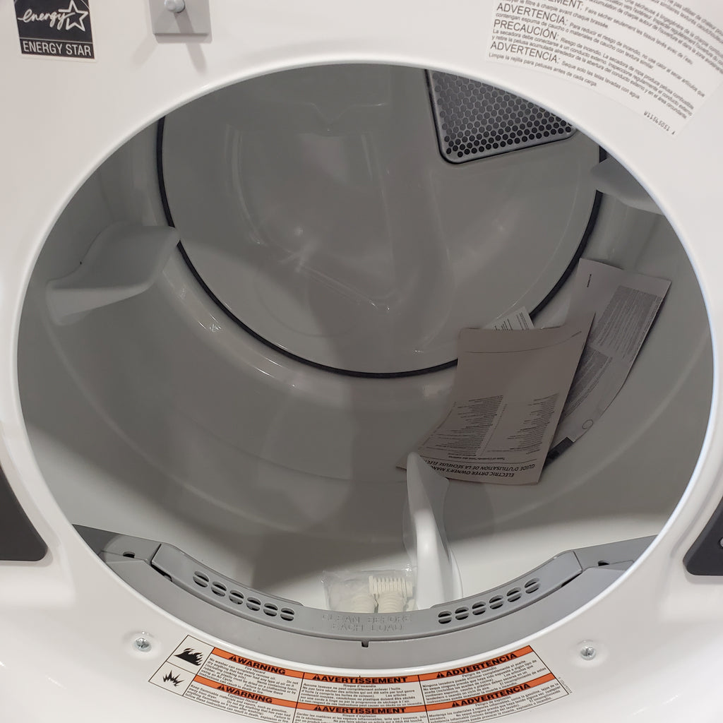 Pictures of Whirlpool 7.4 cu. ft. vented Front Load Electric Dryer in White with Wrinkle Shield Option WED5720RW - Open Box - Neu Appliance Outlet - Discount Appliance Outlet in Austin, Tx