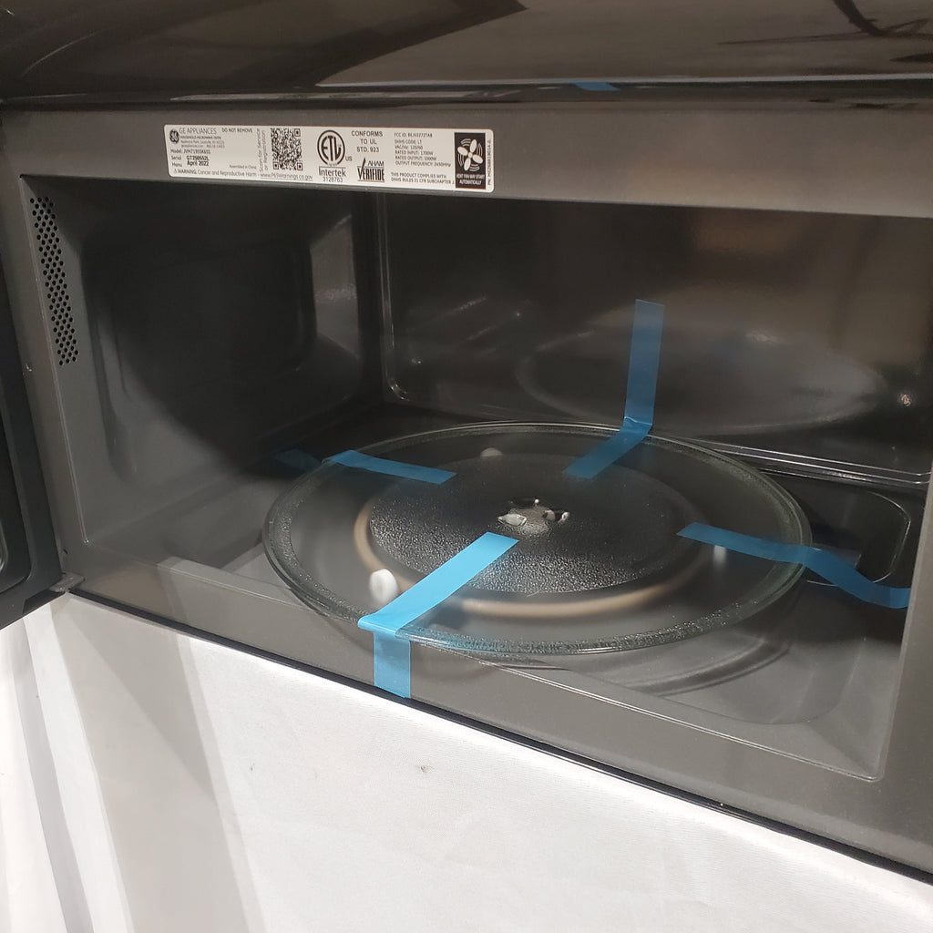 Pictures of GE Over-The-Range Sensor 1.9 Cu. Ft. Microwave Oven with Filter Indication Light and Steam Clean 17SD230 - JVM7195SKSS - Open Box - Neu Appliance Outlet - Discount Appliance Outlet in Austin, Tx