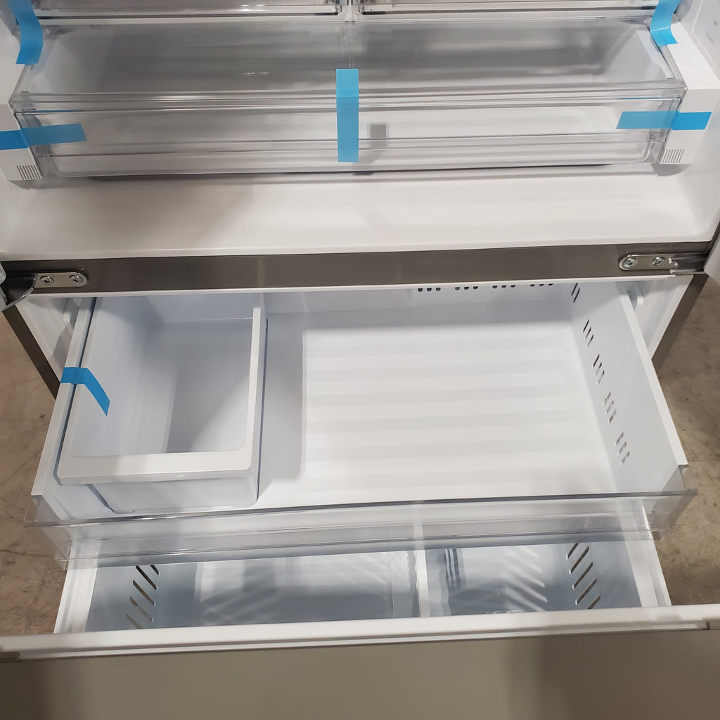 Pictures of LG 26 cu ft ENERGY STAR Counter-depth Smart French Door Refrigerator in Fingerprint Resistant Stainless Steel with Dual Ice Maker LRFXC2606S - Scratch & Dent (Minor) - Neu Appliance Outlet - Discount Appliance Outlet in Austin, Tx