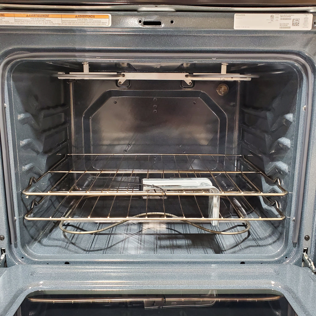Whirlpool 4 Burner Element Freestanding Electric Range with No Preheat Mode in Black 5SD183 - WFES3030RB - Scratch & Dent (Minor)