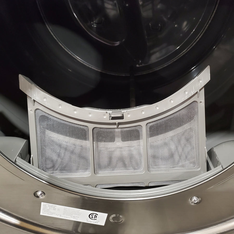 Samsung 7.5 cu. ft. Front Load Electric Dryer with Steam 251315SD1126 - DVE45B6300P - Scratch & Dent (Moderate)
