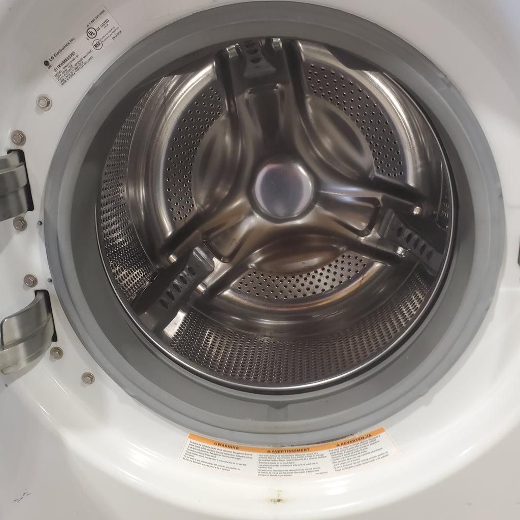 Pictures of LG White Stackable Front Load 4.5 Cu. Ft. Washer with Coldwash Technology and SenseClean System WM2233HW - Certified Refurbished - Neu Appliance Outlet - Discount Appliance Outlet in Austin, Tx