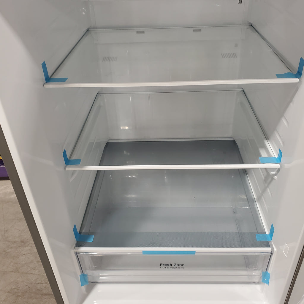 LG Print Proof Stainless Steel 18 cu.ft. Garage Ready Top Freezer Refrigerator with Multi-Air Flow System 3SD895 - Open Box