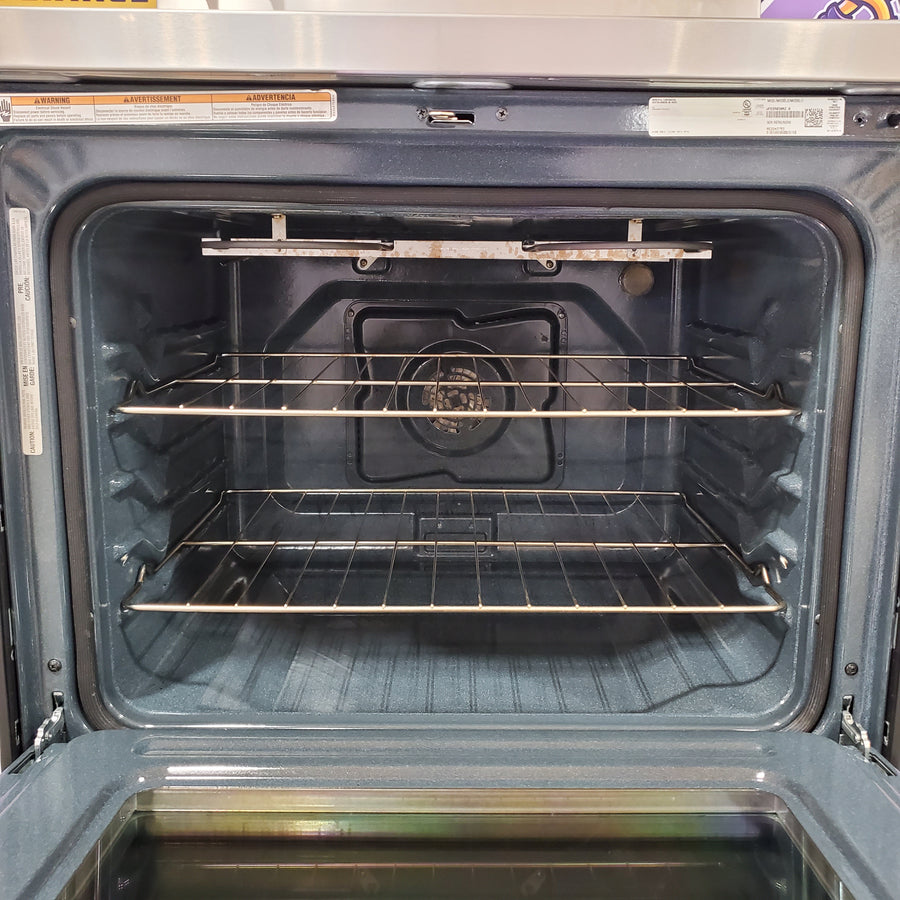 Whirlpool Energy Star 30" Electric Range with Air Cooking Technology, No Preheat Air Fry, Air Baking and Self Clean WFES5030RZ - Scratch and Dent (Minor)