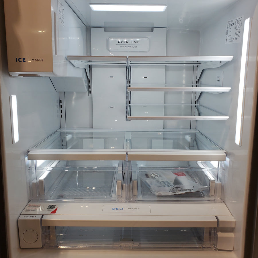 Frigidaire 28 Cu. Ft. French Door Refrigerator in Fingerprint Resistant Stainless Steel 22134SD220 - FRFS282LAF - Scratch & Dent (Major)