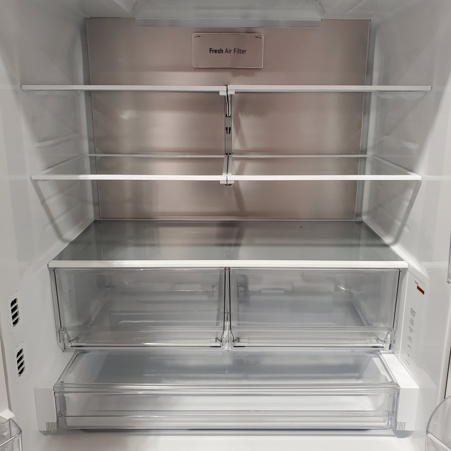 LG 26 cu. ft. Counter-Depth MAX™, French Door Refrigerator, with Craft Ice™ 31135SD273 - LRRXC2606S - Scratch & Dent (Major)