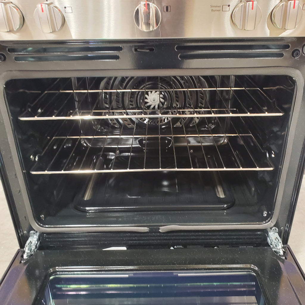 Pictures of Frigidaire Stainless Steel Gas Range with Air Fry and Five Burner Cooktop 3SD1125 - FCRG3083AS - Open Box - Neu Appliance Outlet - Discount Appliance Outlet in Austin, Tx