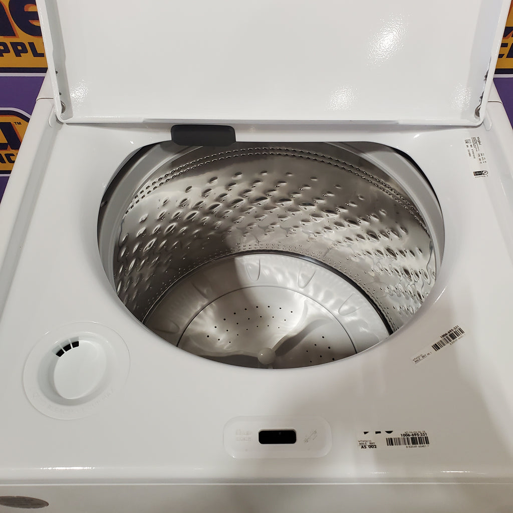 Pictures of Whirlpool 4.6 Cu. Ft. Top Load Impeller Washer in White with Built-in Faucet WTW5010LW - Scratch & Dent (Minor) - Neu Appliance Outlet - Discount Appliance Outlet in Austin, Tx