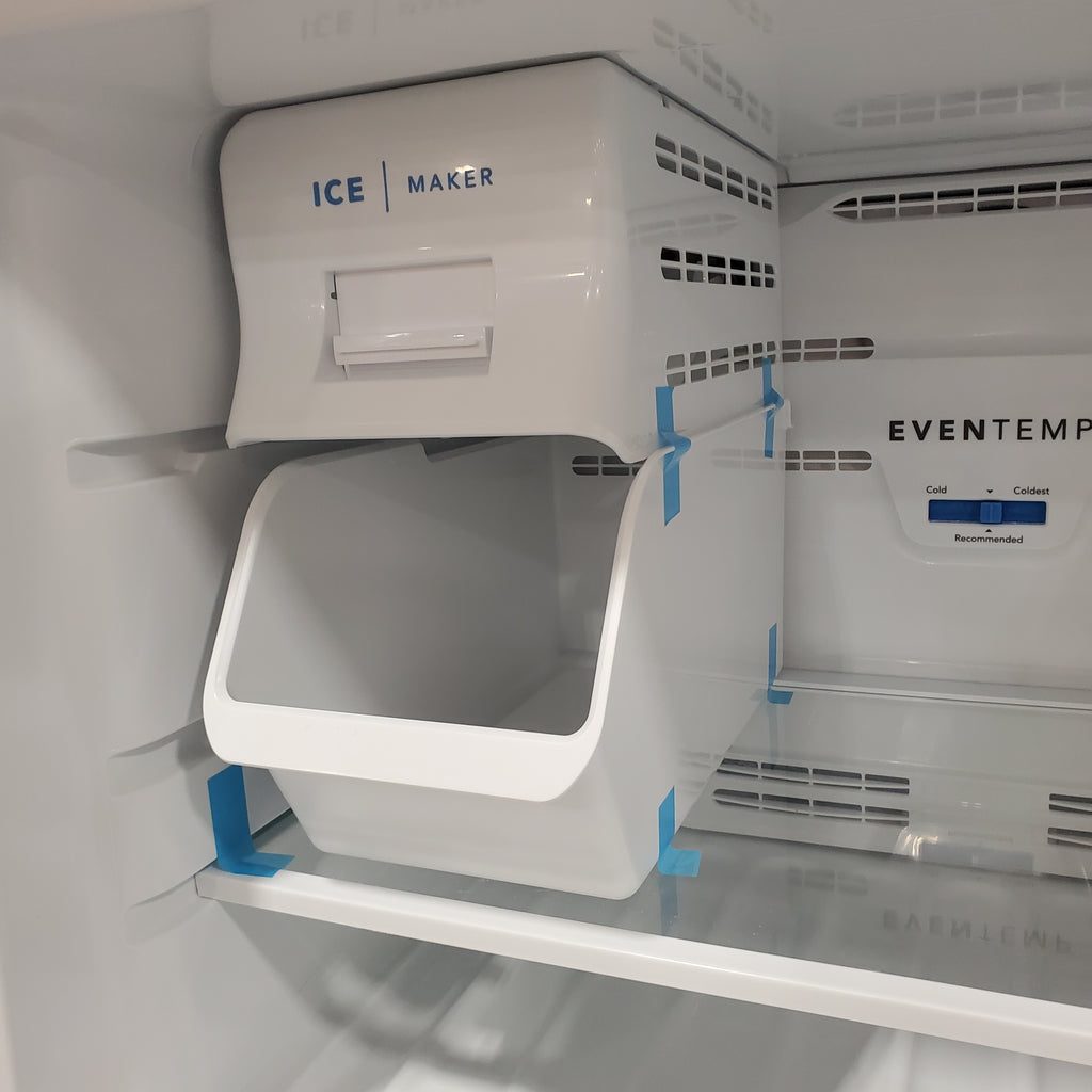 Pictures of Frigidaire 18 Cu. Ft. Garage Ready Top Freezer Refrigerator in Stainless Steel 20SD151 - FFHI1835VS - Scratch & Dent (Major) - Neu Appliance Outlet - Discount Appliance Outlet in Austin, Tx