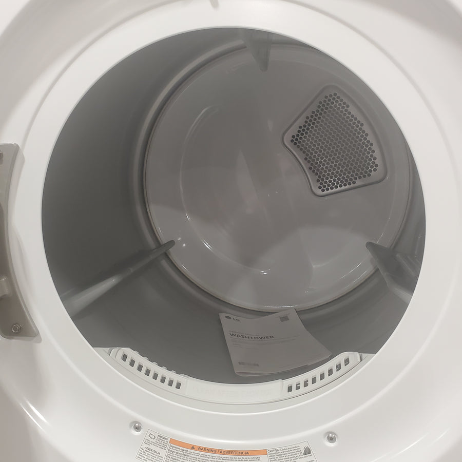 LG Front Load Wash Tower with Center Control 4.5 Cu. Ft. Washer and 7.4 Cu. Ft. Dryer WKE100HWA - Open Box