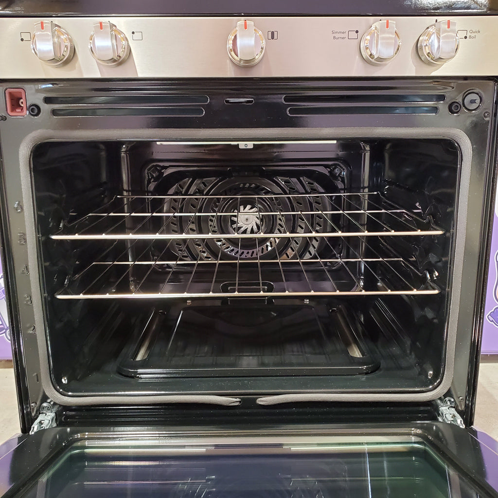 Pictures of Frigidaire Gallery 6 cu. ft. 5 Burner Slide-In Gas Range with Total Convection and Air Fry, Smudge Proof Stainless Steel 20531SD491 - GCRG3060BF - Scratch & Dent (Minor) - Neu Appliance Outlet - Discount Appliance Outlet in Austin, Tx