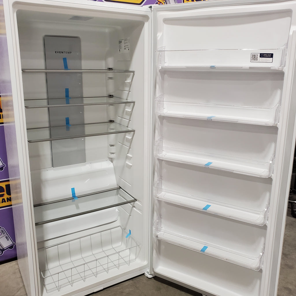 Pictures of Frigidaire 20 Cu. Ft. Energy Star Garage Ready Single-Door Refrigerator in White 20331SD295 - FRAE2024AW - Scratch & Dent (Moderate) - Neu Appliance Outlet - Discount Appliance Outlet in Austin, Tx