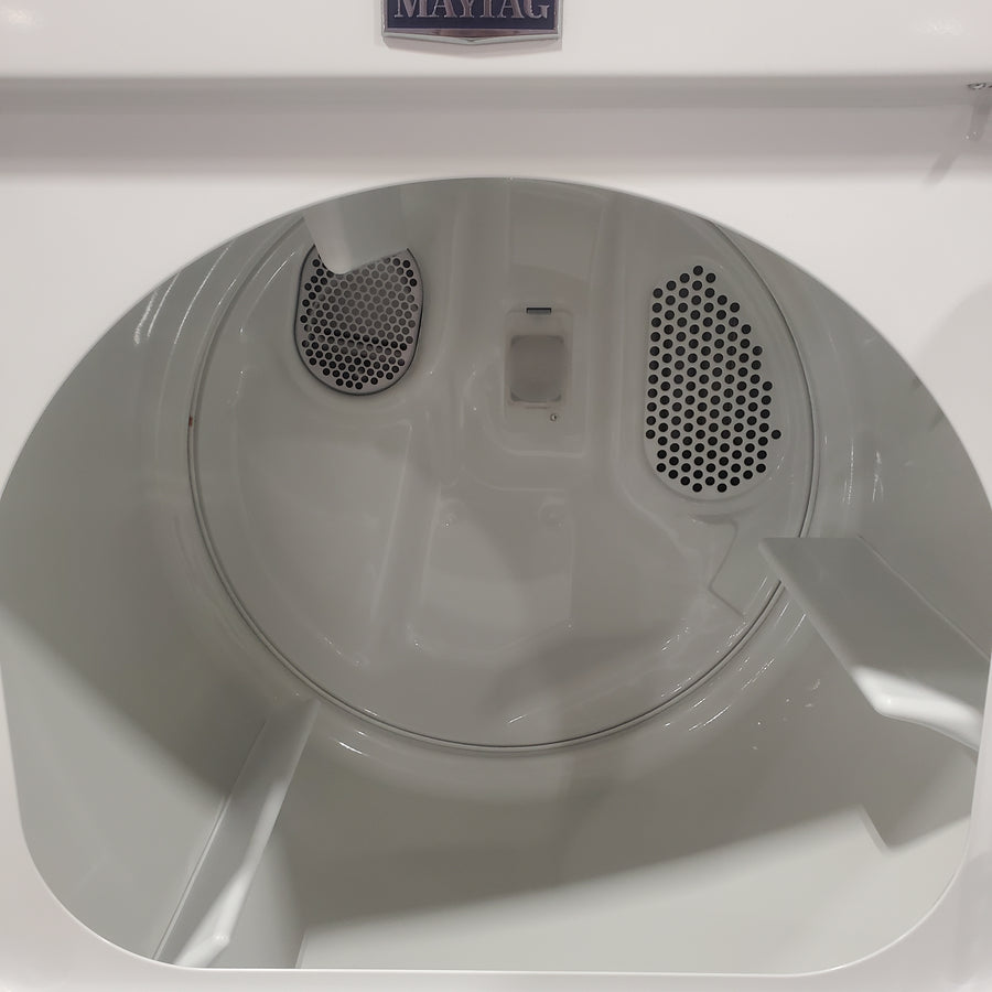 MayTag 7.0 cu. ft. Top Load Electric Wrinkle Prevent Dryer 22133SD202 - MED4500MW - Scratch & Dent (Minor)