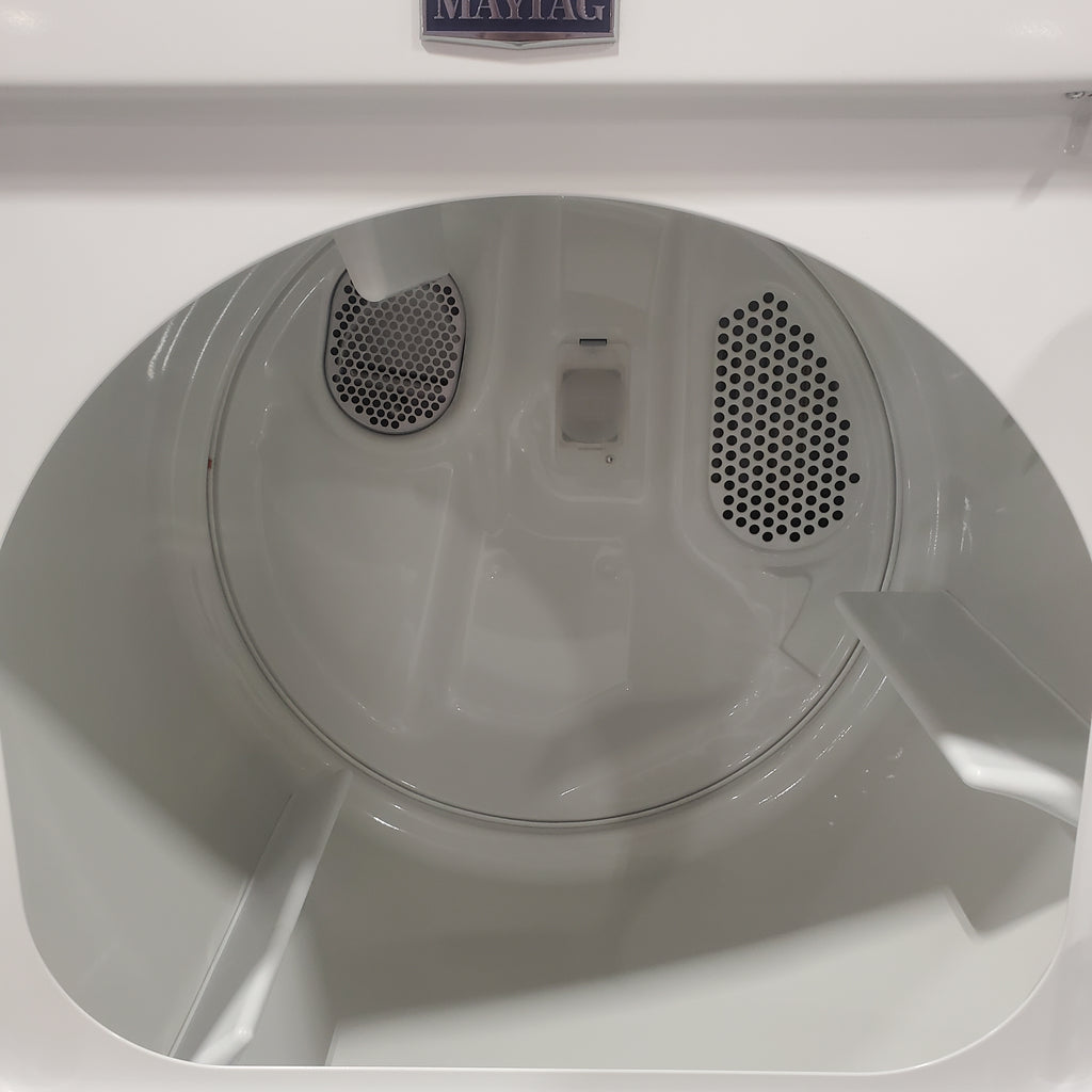 Pictures of MayTag 7.0 cu. ft. Top Load Electric Wrinkle Prevent Dryer 22133SD202 - MED4500MW - Scratch & Dent (Minor) - Neu Appliance Outlet - Discount Appliance Outlet in Austin, Tx