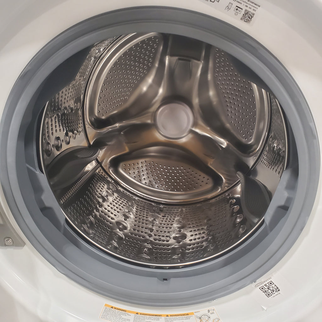 Pictures of LG 4.5-cu ft High Efficiency Stackable Front-Load Washer (White) ENERGY STAR WM3400CW - Scratch and Dent (Minor) - Neu Appliance Outlet - Discount Appliance Outlet in Austin, Tx