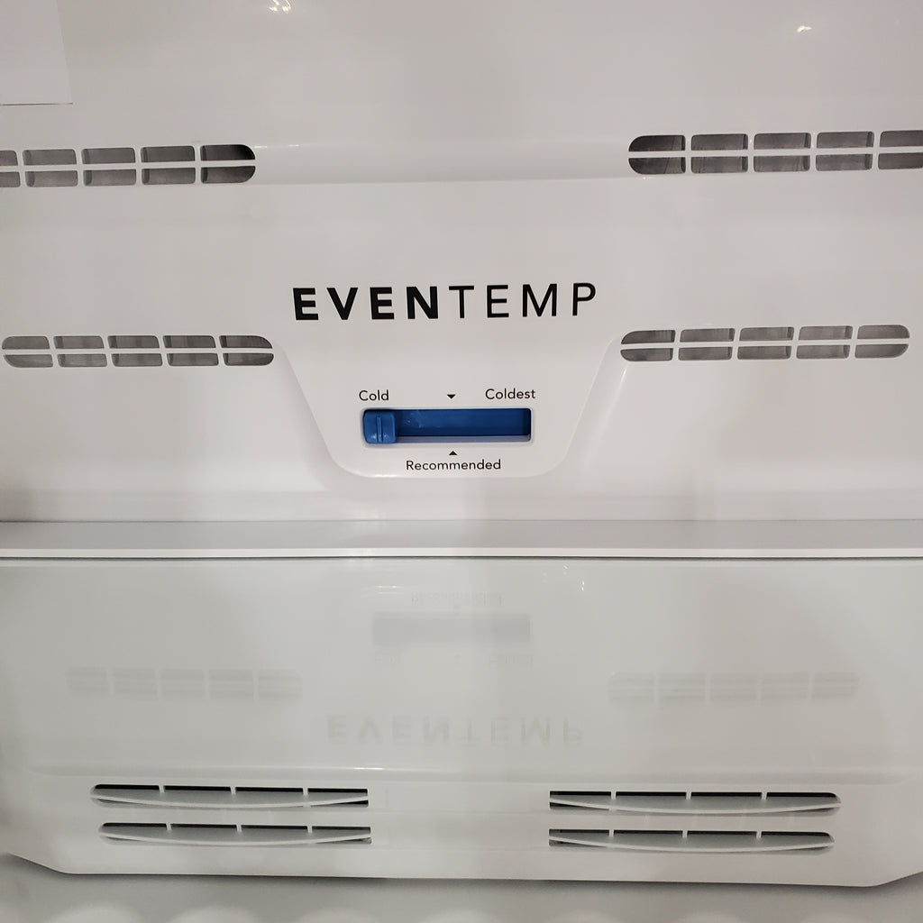 Pictures of Frigidaire Top Freezer 20 Cu. Ft. Refrigerator with EvenTemp Cooling System in Stainless Steel LFTR2045VF - Scratch and Dent (Minor) - Neu Appliance Outlet - Discount Appliance Outlet in Austin, Tx