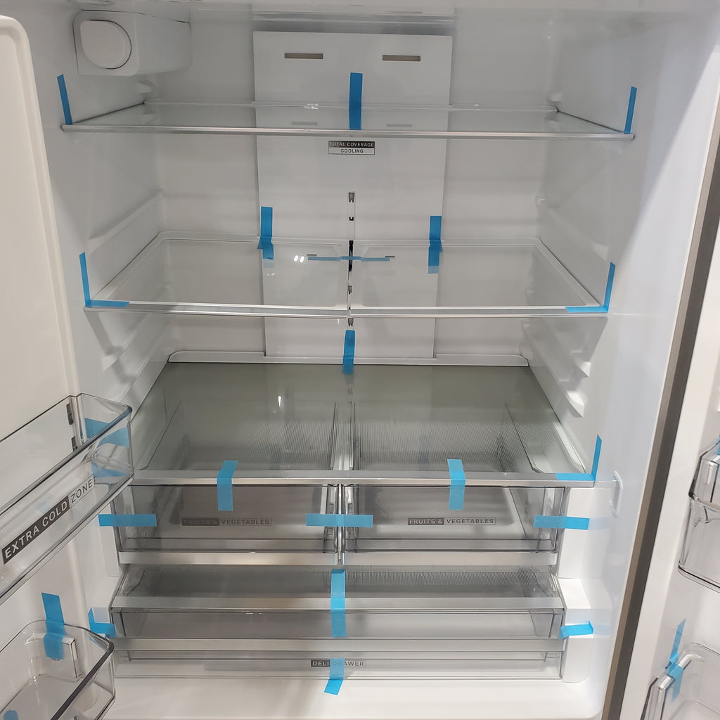 Pictures of Whirlpool 36-Inch French Door Refrigerator in Fingerprint Resistant Stainless Finish with In-Door Water and Ice Maker - 30 cu. ft. WRFF3536SZ - Open Box - Neu Appliance Outlet - Discount Appliance Outlet in Austin, Tx