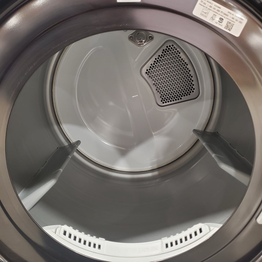 Pictures of LG Front Load 4.5 Cu. Ft. Washer with TurboWash 360 Technology WM4000HBA - New in Box and LG Smart Wi-Fi Enabled Front Load Electric 7.4 Cu. Ft. Dryer with TurboSteam 16149 - DLEX4000B - Scratch & Dent (Minor) - Neu Appliance Outlet - Discount Appliance Outlet in Austin, Tx